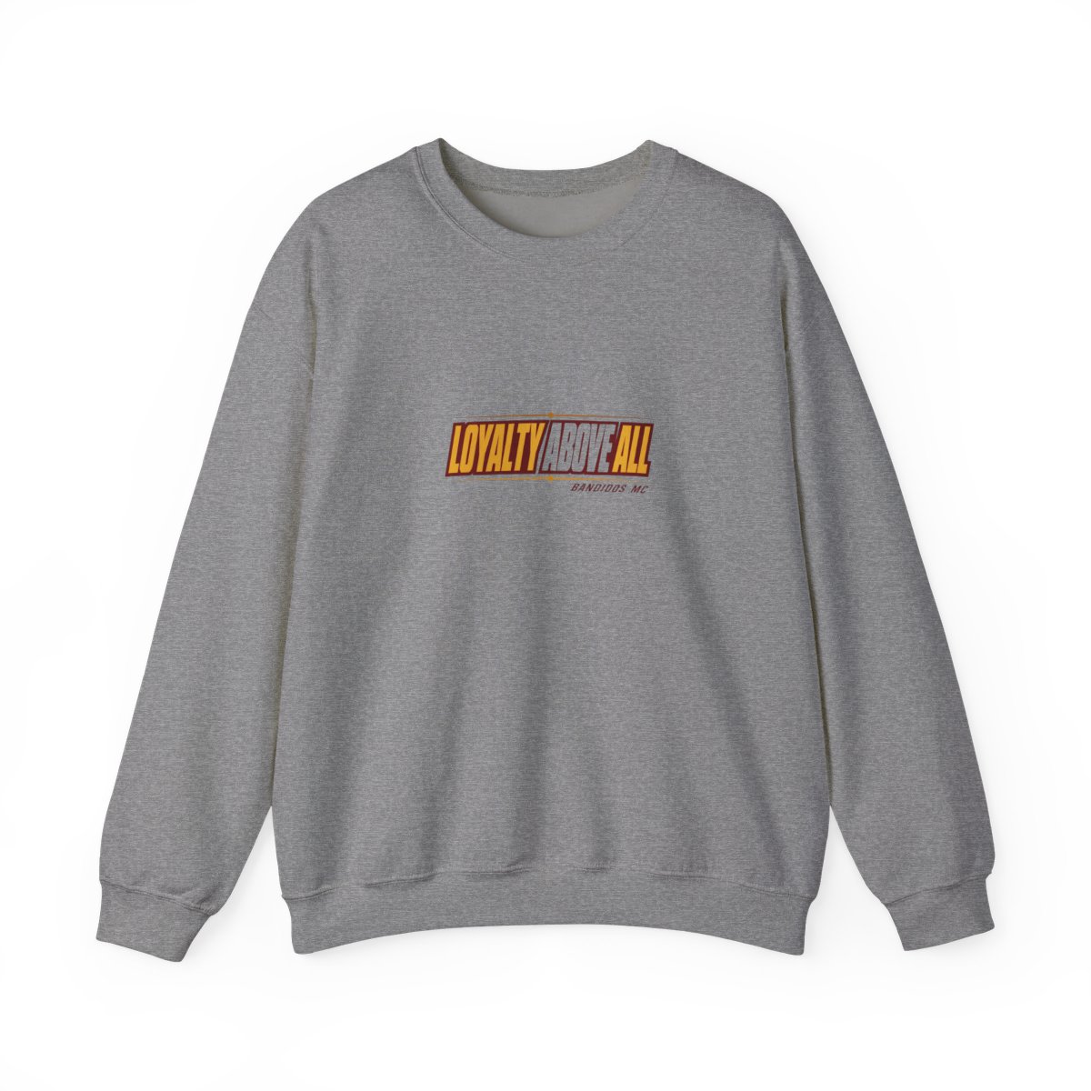 Bandidos MC "Loyalty Above All" Crewneck - alternate angle 2, merchandise