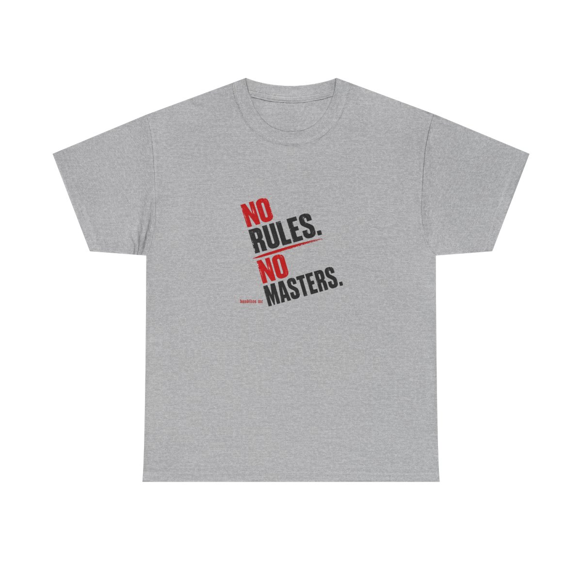 Bandidos MC "No Rules. No Masters." Unisex Tee