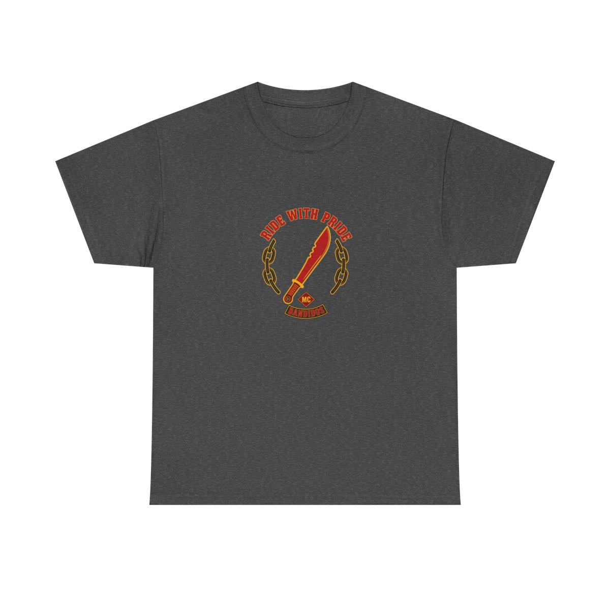 Bandidos MC "Ride with Pride" Unisex Tee - alternate angle 2, merchandise