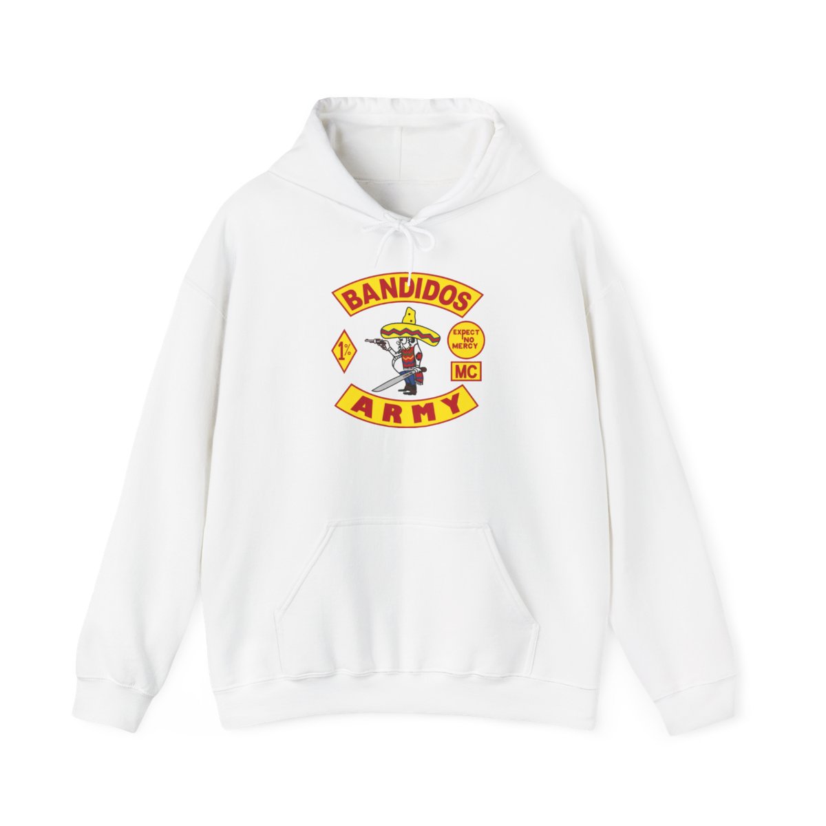 Bandidos Army logo Hoodie | Vintage motorcycle club patch design | Bandidos MC